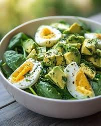 🥑 Egg Avocado Salad Recipe for a High-Protein, Healthy, and Creamy Meal